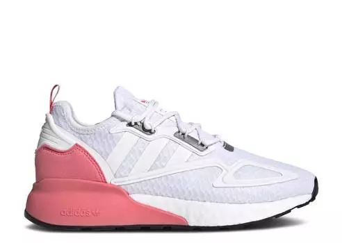 Кроссовки Adidas WMNS ZX 2K BOOST 'WHITE HAZY ROSE', белый