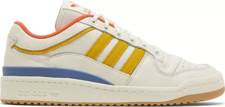 Кроссовки Adidas Wood Wood x Forum Low 'Off White Yellow', кремовый