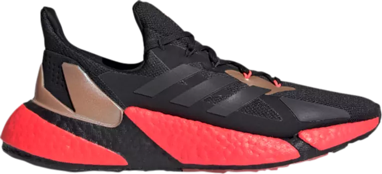 Кроссовки Adidas X9000L4 'Black Signal Pink', черный