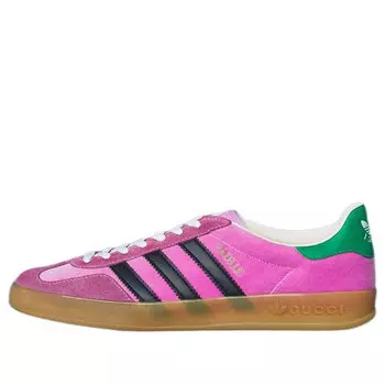Кроссовки adidas x gazelle 'pink' Gucci, розовый