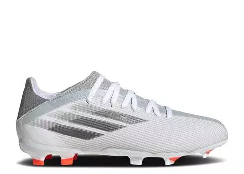 Кроссовки Adidas X SPEEDFLOW.3 FG J 'WHITE SOLAR RED', белый
