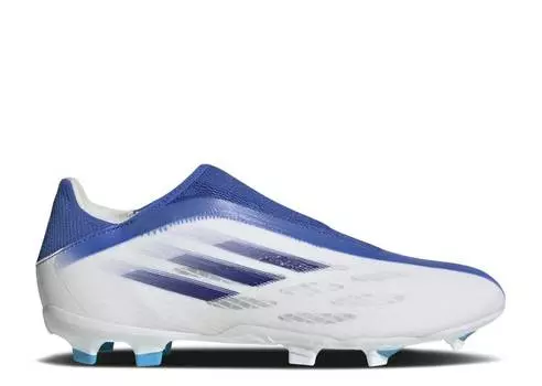 Кроссовки Adidas X SPEEDFLOW.3 LACELESS FG 'WHITE LEGACY INDIGO', белый