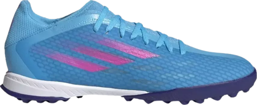 Кроссовки Adidas X Speedflow.3 TF 'Sky Rush Team Shock Pink', синий