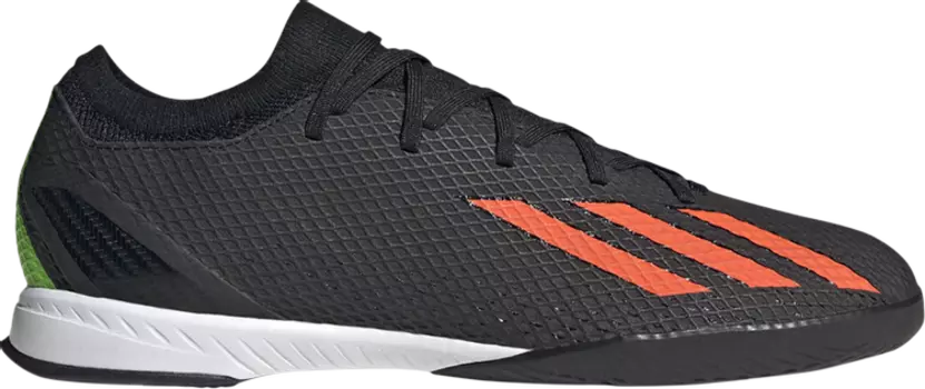 Кроссовки Adidas X Speedportal.3 IN 'Black Team Solar Green', черный