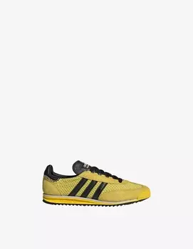 Кроссовки adidas x Wales bonner sl76 трикотажные Adidas Originals, желтый
