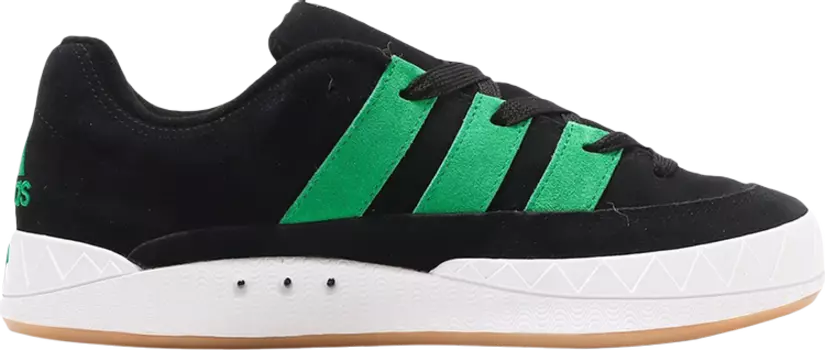 Кроссовки Adidas XLARGE x atmos x Adimatic 'Black Green', черный
