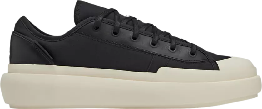 Кроссовки Adidas Y-3 Ajatu Court Low 'Black Cream White', черный