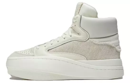 Кроссовки Adidas Y-3 Centennial High Off White Cream White, белый