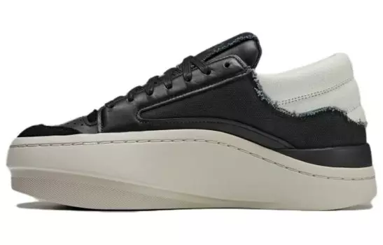 Кроссовки Adidas Y-3 Centennial Lo 'Black Bliss', черный/белый