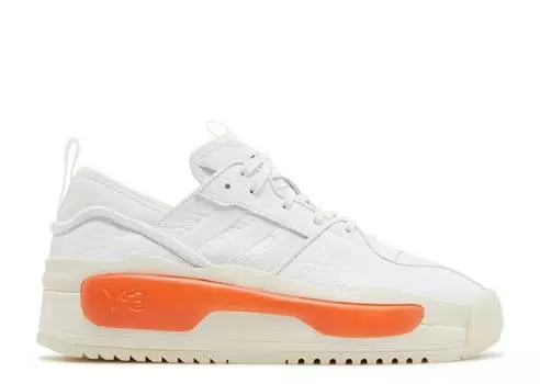 Кроссовки Adidas Y-3 HOKORI 2 'WHITE ORANGE', белый