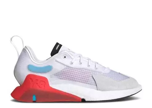 Кроссовки Adidas Y-3 ORISAN 'WHITE RED CYAN', белый