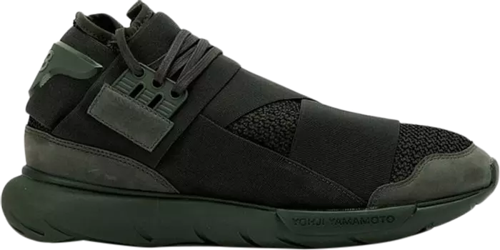 Кроссовки Adidas Y-3 Qasa High 'Triple Black', черный