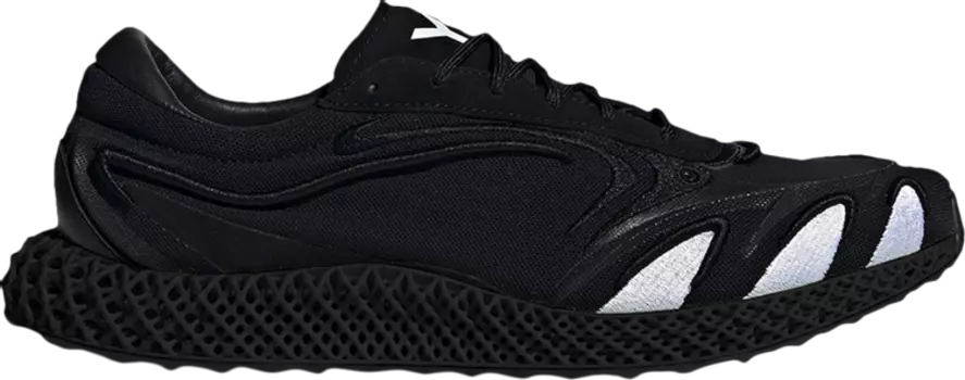 Кроссовки Adidas Y-3 Runner 4D 'Black', черный
