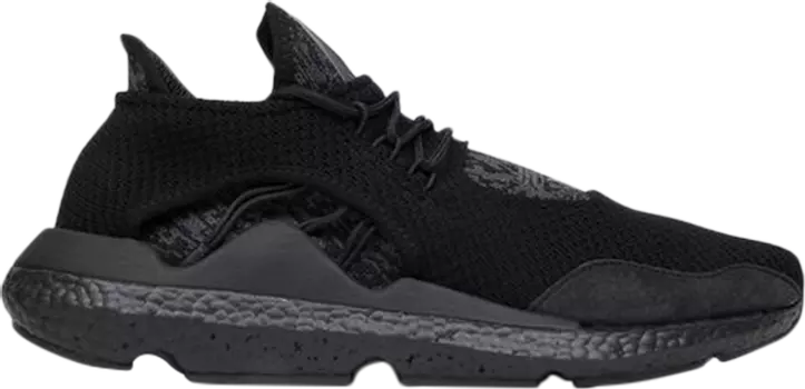 Кроссовки Adidas Y-3 Saikou 'Triple Black', черный