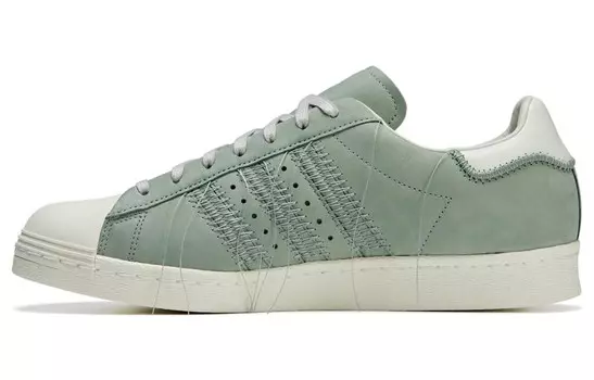 Кроссовки Adidas Y-3 Superstar Silver Green Off White Light Brown Adidas Originals