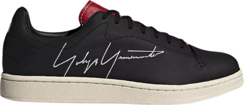 Кроссовки Adidas Y-3 Yohji Court 'Core Black', черный