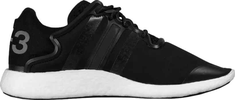 Кроссовки Adidas Y-3 Yohji Run 'Black Reflective', черный