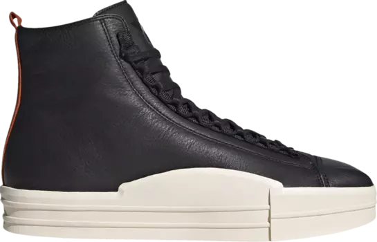 Кроссовки Adidas Y-3 Yuben Mid 'Black Fox Orange', черный