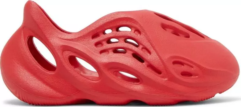 Кроссовки Adidas Yeezy Foam Runner Kids 'Vermilion', красный