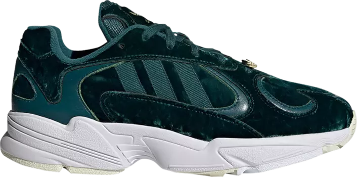 Кроссовки Adidas Yung-1 'Velvet Pack - Hi Res Aqua', зеленый