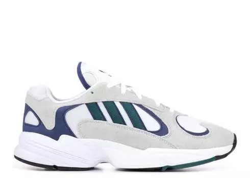 Кроссовки Adidas YUNG-1 'NOBLE GREEN BLUE', белый
