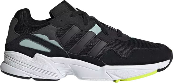Кроссовки Adidas Yung-96 'Black Mint', черный