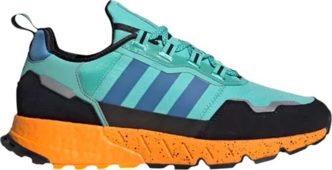 Кроссовки Adidas ZX 1K Boost 'Acid Mint Black', синий