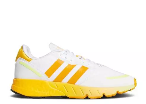 Кроссовки Adidas ZX 1K BOOST 'WHITE COLLEGIATE GOLD', белый