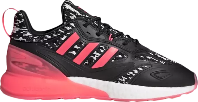 Кроссовки Adidas ZX 2K Boost 2.0 'Digi - Black Pink', черный