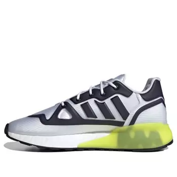 Кроссовки Adidas ZX 2K Boost Futureshell 'White Acid Yellow', Белый