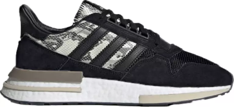 Кроссовки Adidas ZX 500 RM 'Snakeskin', черный