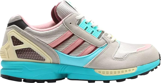 Кроссовки Adidas ZX 8000 'Metal Grey Semi Mint Rush', серый