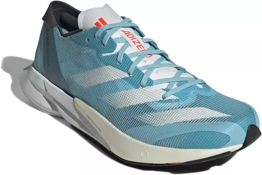 Кроссовки Adizero Adios 8 adidas, цвет Light Aqua/White/Magic Grey Metallic