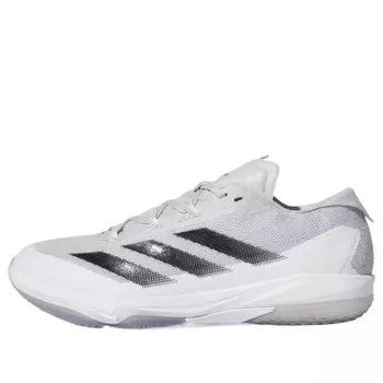 Кроссовки adizero impact turf 'team light grey' Adidas, белый