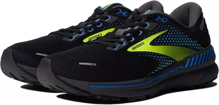 Кроссовки Adrenaline GTS 22 Brooks, цвет Black/Blue/Nightlife