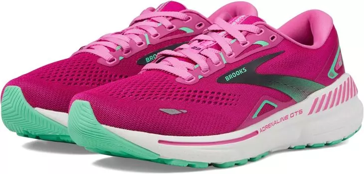 Кроссовки Adrenaline GTS 23 Brooks, цвет Pink/Festival Fuchsia/Black