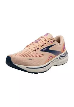 Кроссовки Adrenaline GTS 23, дышащие, амортизирующие, женские BROOKS, цвет Apricot Estate Blu