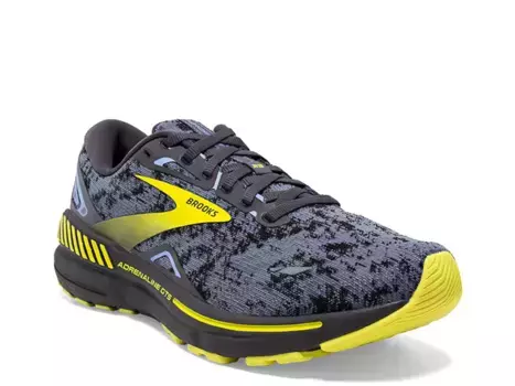 Кроссовки Adrenaline GTS 23 Running Shoe Brooks, серый/желтый