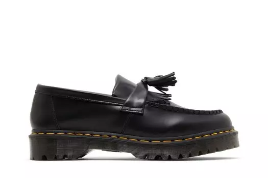 Кроссовки Adrian Bex Smooth Leather Tassel Loafer, черный