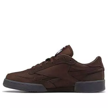 Кроссовки adsum x club c revenge plus 'dark brown' Reebok, коричневый