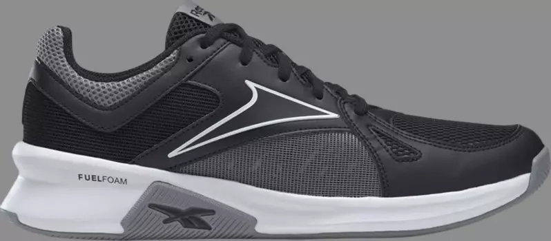 Кроссовки advanced trainer 'black pure grey' Reebok, черный