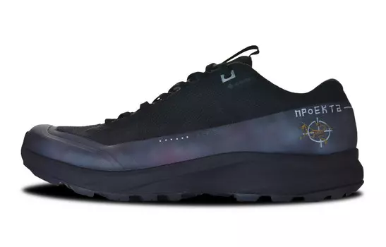 Кроссовки Aerios Fl 2 Outdoor Performance унисекс с низким верхом, черные Arcteryx