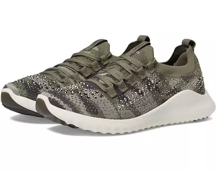 Кроссовки Aetrex Carly Sparkle, оливковый