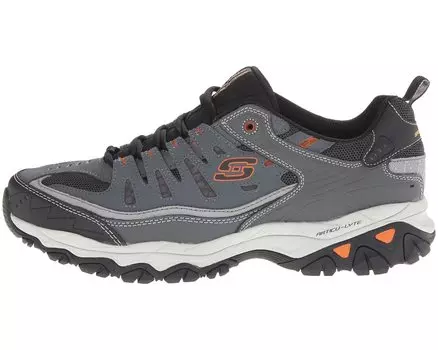 Кроссовки Afterburn M. Fit SKECHERS, древесный уголь