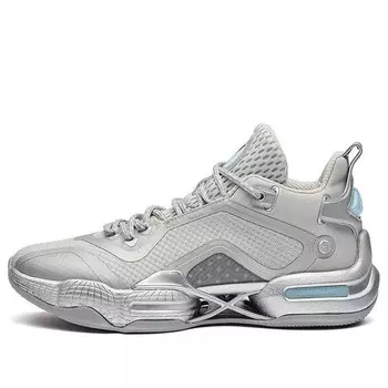 Кроссовки ag2x aaron gordon 'silver white' 361 Degrees, серебряный