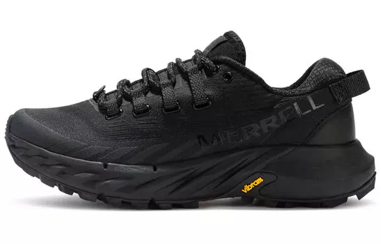 Кроссовки Agility Peak 4 женские с низким верхом, черные Merrell