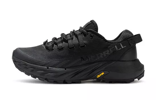 Кроссовки Agility Peak для походов мужские с низким верхом черного цвета Merrell