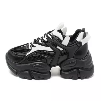 Кроссовки AGSDON Chunky Sneakers Women's Low-top, зеленый