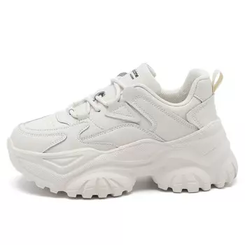 Кроссовки AGSDON Chunky Sneakers Women's Low-top, черный