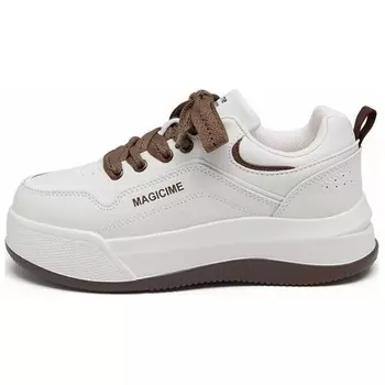 Кроссовки AGSDON Lifestyle Shoes Women's Low-top, цвет Light Coffee